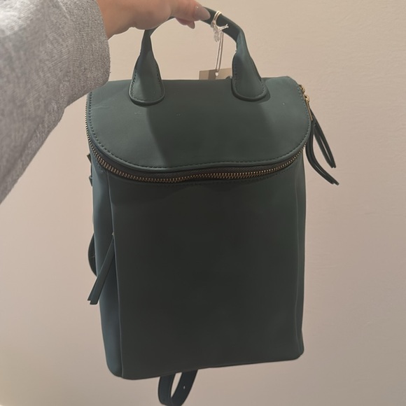 Brand new green backpack purse - Picture 2 of 5